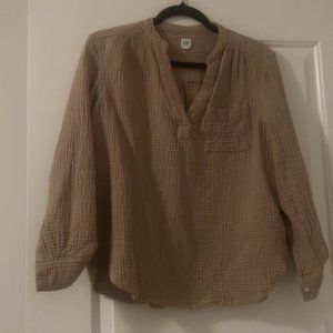 Gap long sleeve summer top